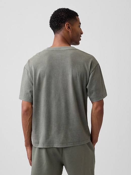 Image number 2 showing, Everyday Soft Boxy Gap Logo T-Shirt