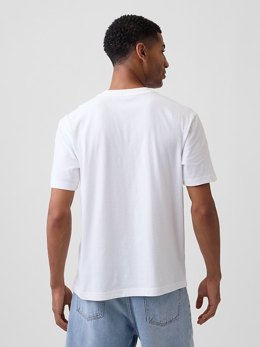 Image number 2 showing, Everyday Soft Relaxed Americana Graphic T-Shirt