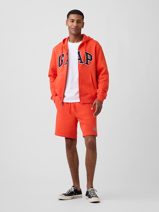 Image number 3 showing, Adult Relaxed Gap Logo Zip Hoodie