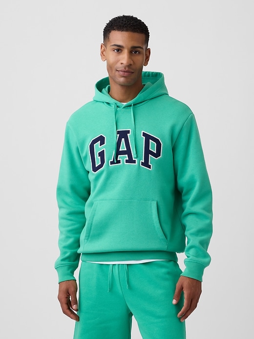 Image number 1 showing, Adult Relaxed Gap Logo Hoodie