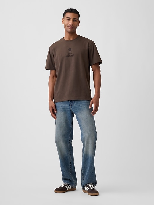Image number 3 showing, Everyday Soft Relaxed Grill Sergeant Graphic T-Shirt