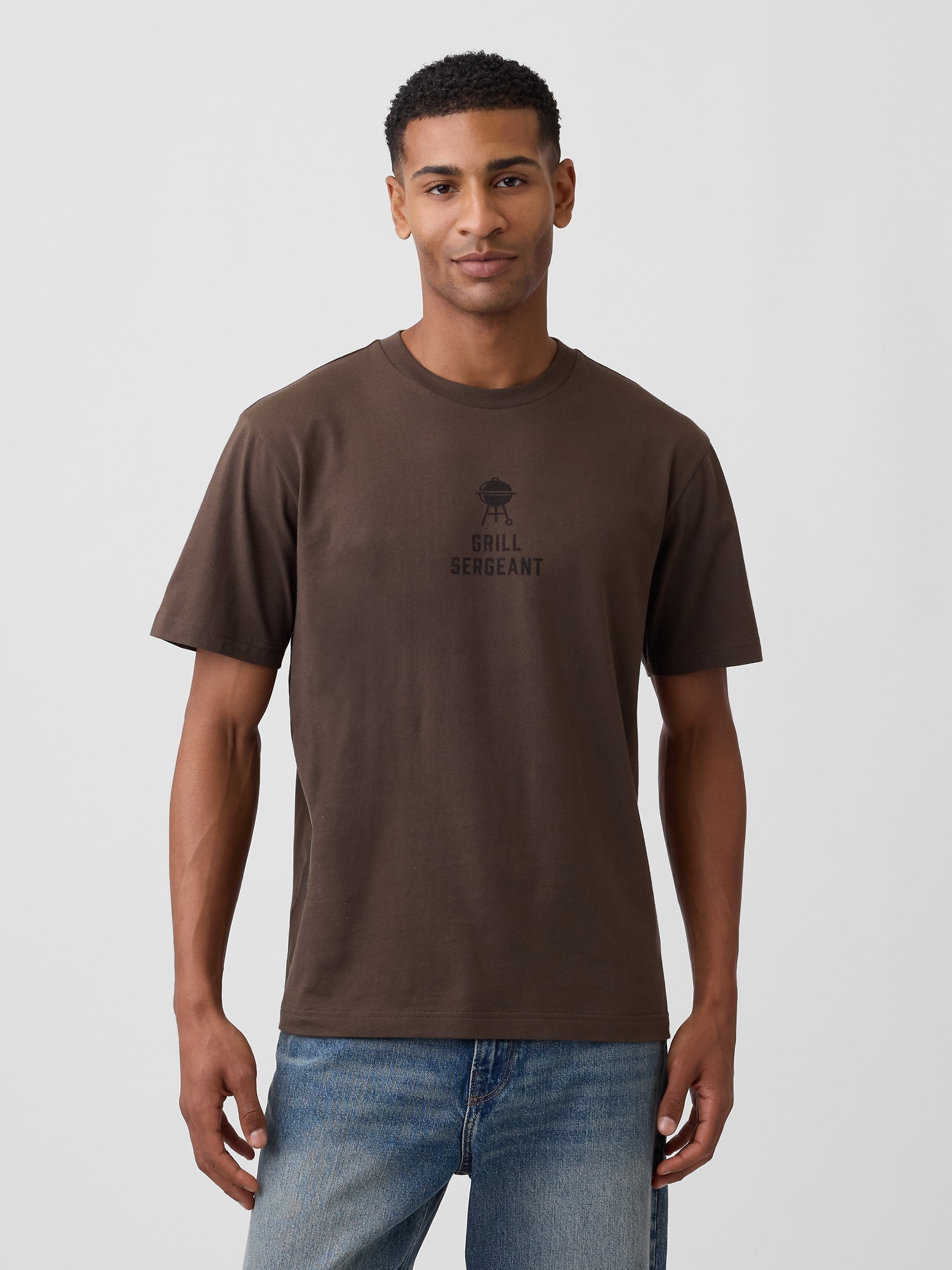 Everyday Soft Relaxed Grill Sergeant Graphic T-Shirt
