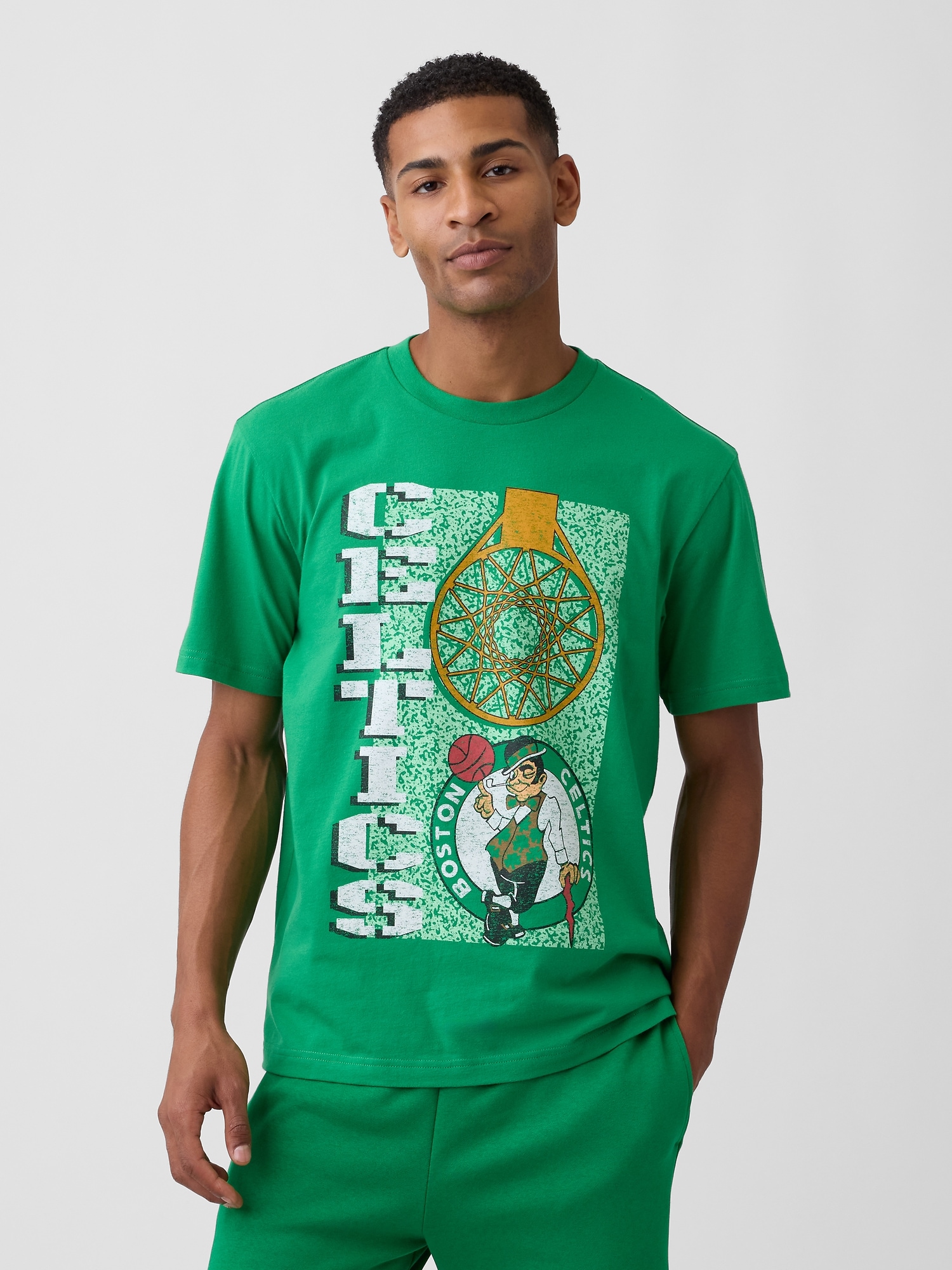 Adult NBA Boston Celtics Relaxed Graphic T-Shirt