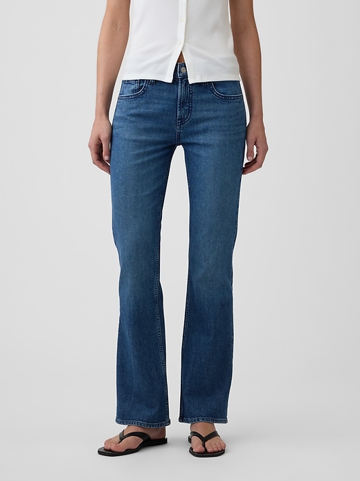 Image number 2 showing, Mid Rise Boot Jeans