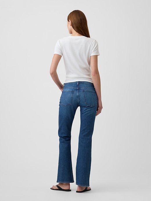 Image number 4 showing, Mid Rise Boot Jeans
