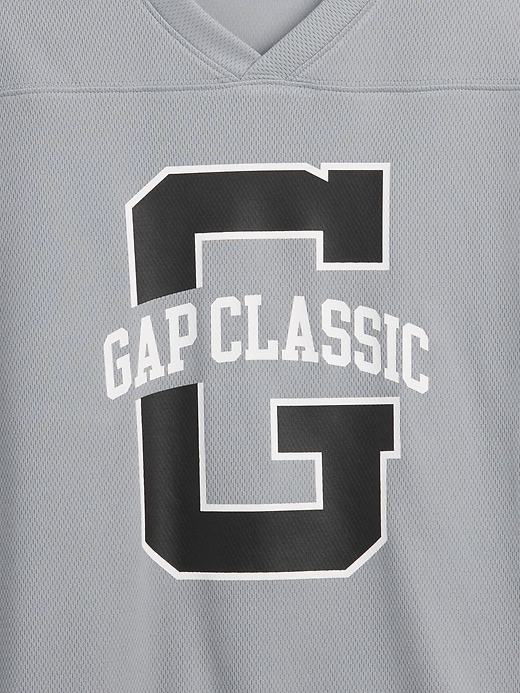 Image number 3 showing, Kids Relaxed Mesh Soccer T-Shirt