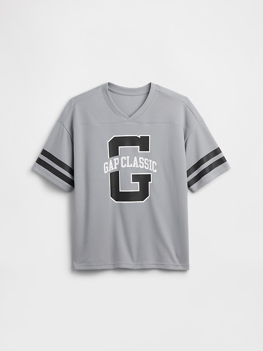 Image number 1 showing, Kids Relaxed Mesh Soccer T-Shirt