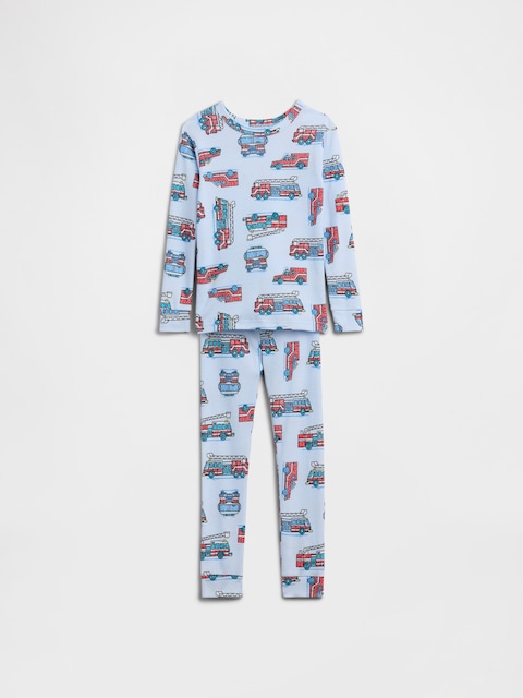 babyGap Fire Truck Print PJ Set