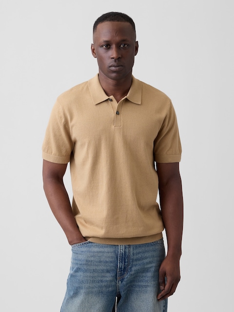 Sweater Polo Shirt