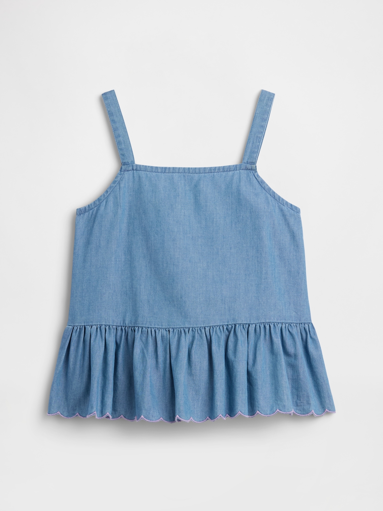 Kids Peplum Tank Top