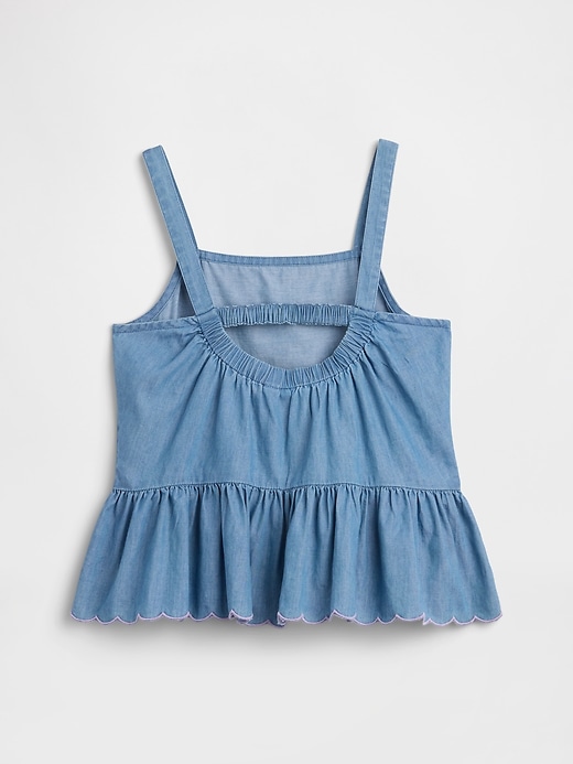 Image number 2 showing, Kids Peplum Tank Top
