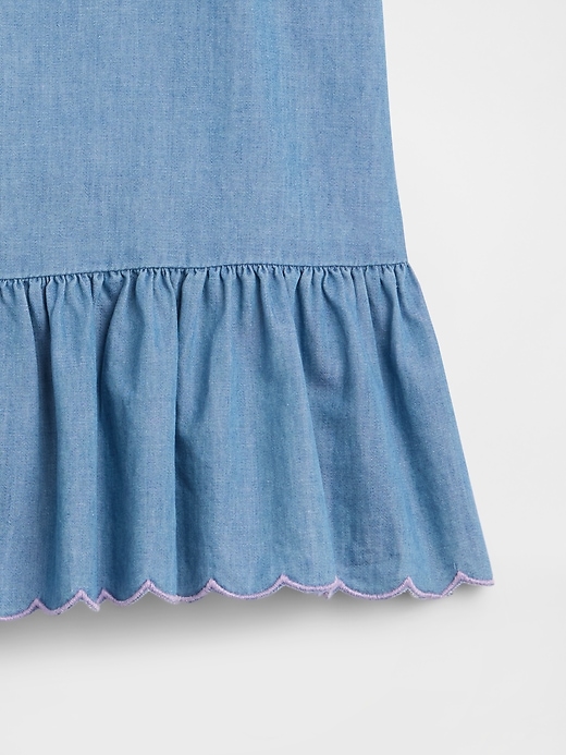 Image number 3 showing, Kids Peplum Tank Top