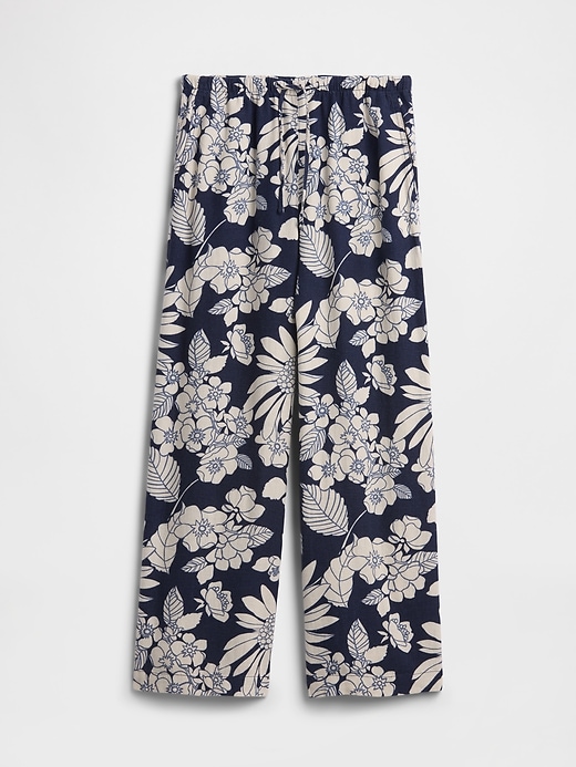 Image number 7 showing, Mid Rise Pull-On Wide-Leg Pants