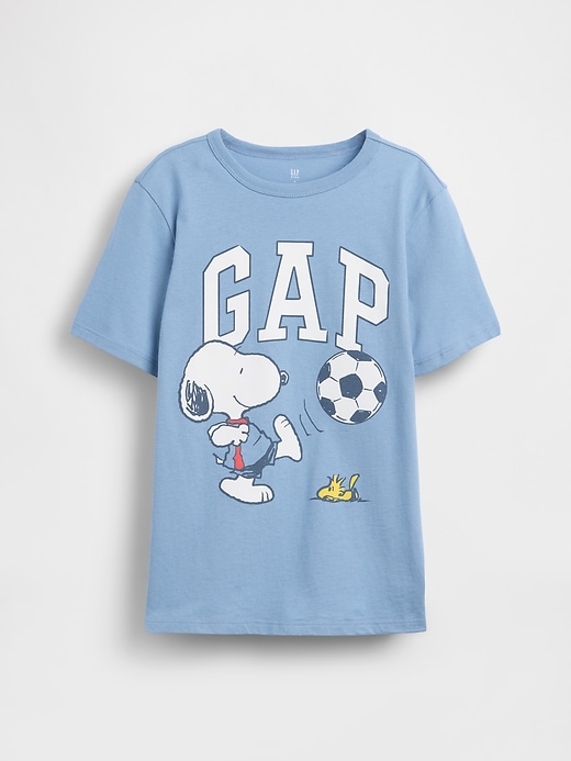 Image number 1 showing, GapKids Peanuts Logo T-Shirt