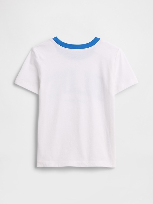 Image number 2 showing, babyGap Get Blue Ringer Graphic T-Shirt