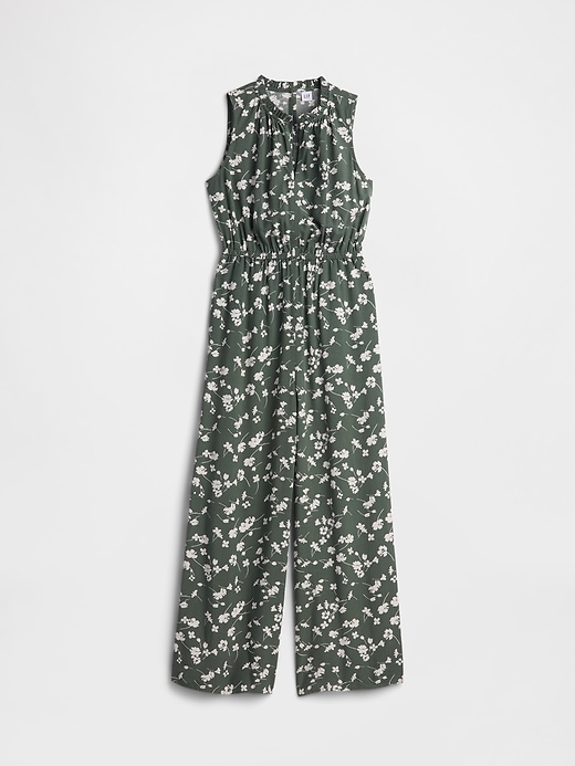 Image number 6 showing, Sleeveless Wide-Leg Jumpsuit