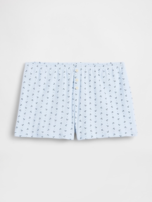 Image number 4 showing, Cotton PJ Shorts