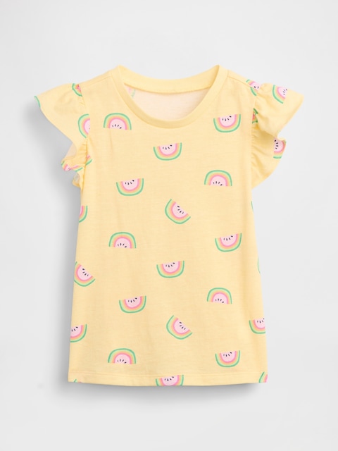 babyGap Print Flutter Sleeve T-Shirt