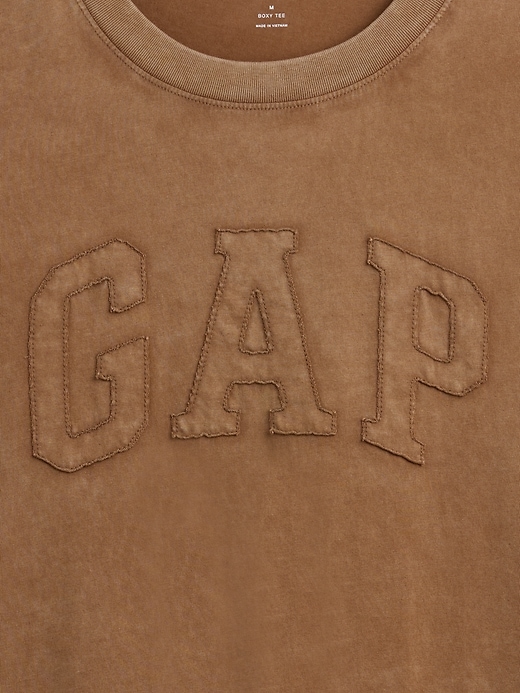 Image number 4 showing, Everyday Soft Boxy Gap Logo T-Shirt