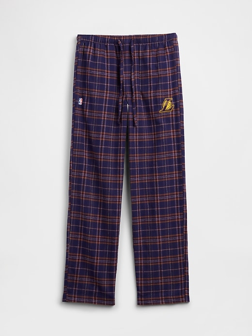 Image number 4 showing, NBA Flannel PJ Pants