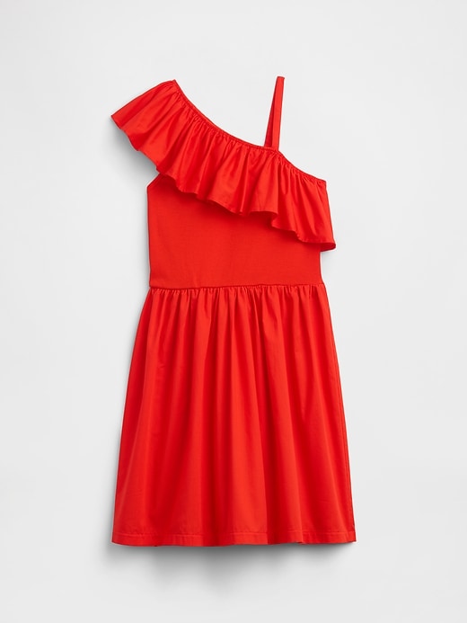Image number 2 showing, Kids One-Shoulder Dress
