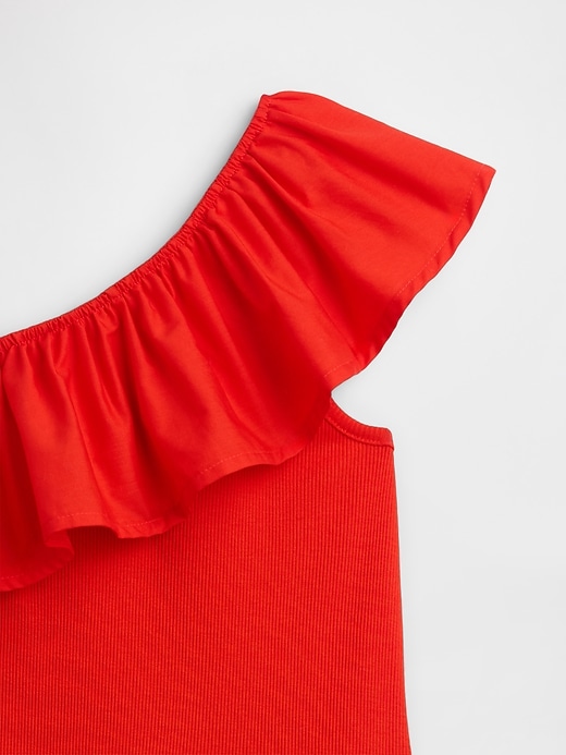 Image number 3 showing, Kids One-Shoulder Dress