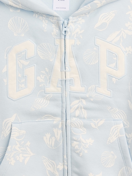 Image number 3 showing, Kids Relaxed Gap Logo Zip Hoodie