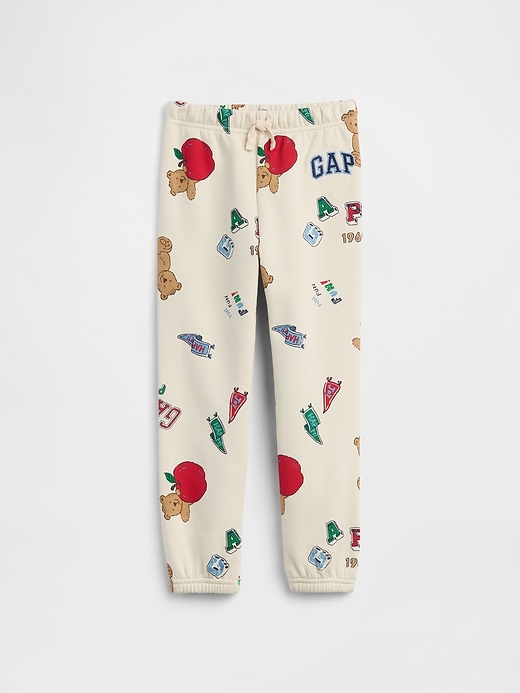 Image number 1 showing, babyGap Relaxed Pull-On Logo Joggers