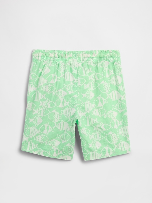 Image number 2 showing, babyGap Pull-On Linen-Blend Shorts