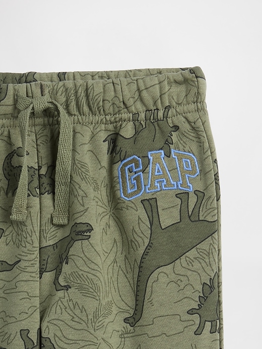 Image number 3 showing, babyGap Relaxed Pull-On Logo Joggers