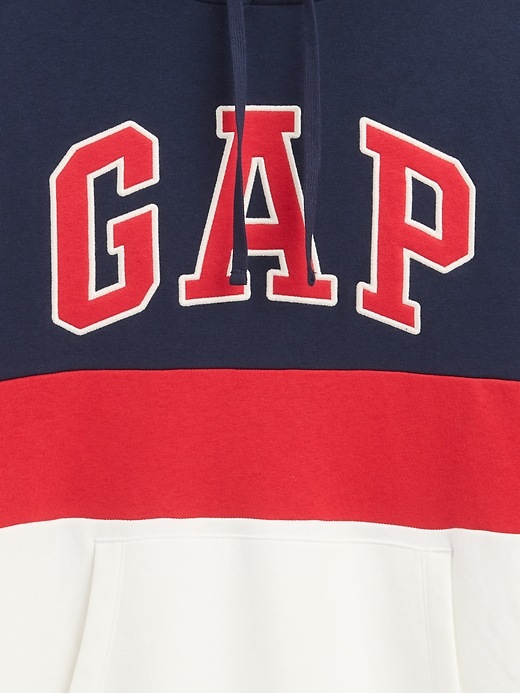 Image number 5 showing, Relaxed Gap Logo Colorblock Hoodie