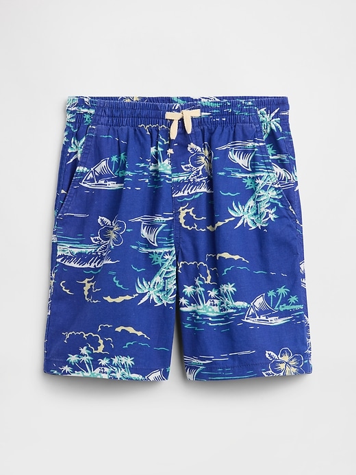 Image number 1 showing, Kids Relaxed Pull-On Shorts