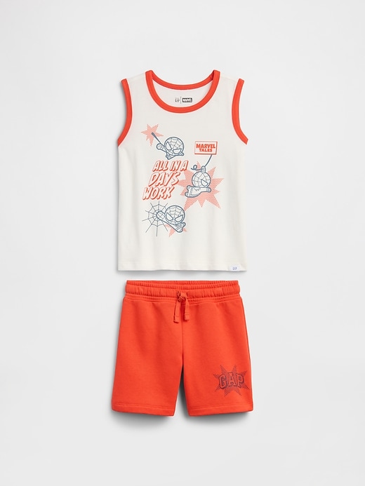 Image number 1 showing, babyGap Marvel Spider-Man Two-Piece Outfit Set