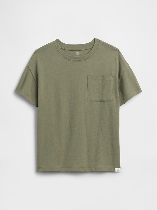 Image number 1 showing, babyGap Crewneck Pocket T-Shirt
