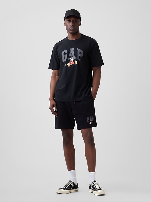 Image number 1 showing, Gap × Disney Mickey Mouse Logo Shorts