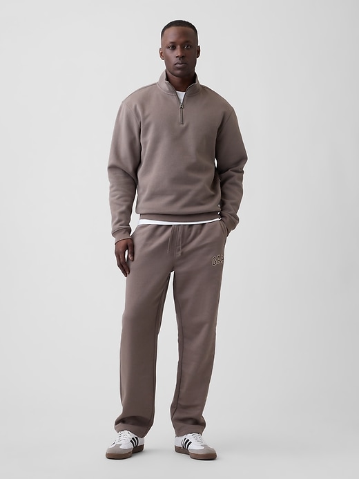 Adult Relaxed Quarter-Zip Fleece Sweatshirt | Gap Factory