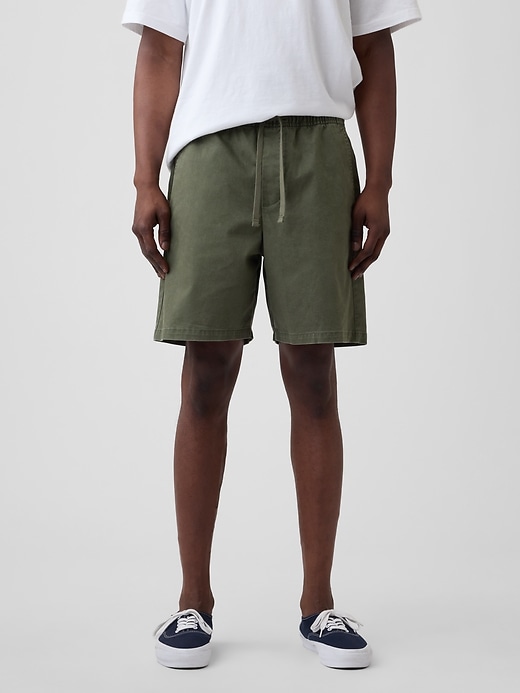Image number 3 showing, 7" Essential Pull-On Khaki Shorts