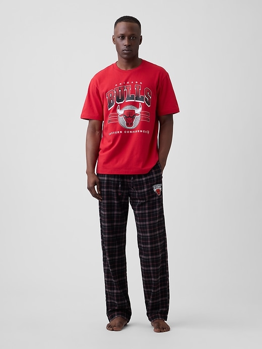 Image number 1 showing, NBA Flannel PJ Pants