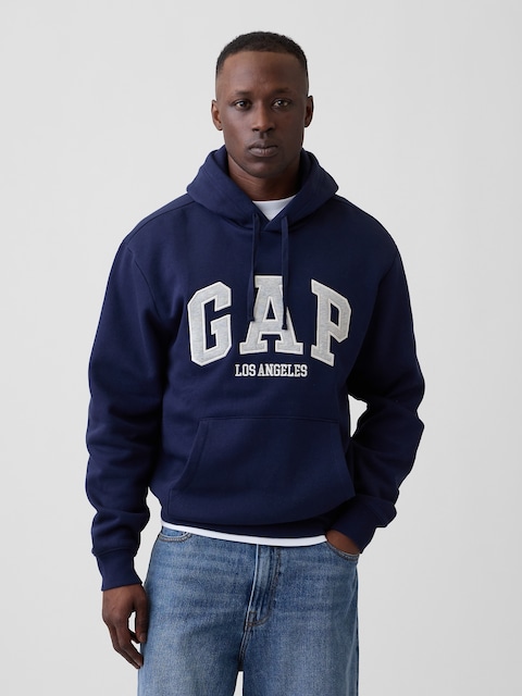 Relaxed Gap City Logo Hoodie