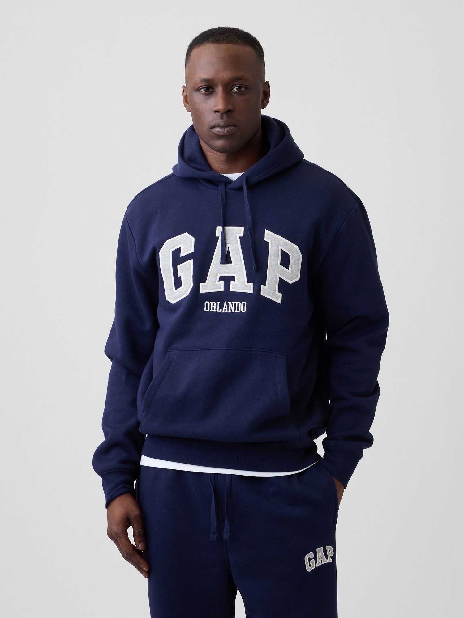 Relaxed Gap City Logo Hoodie