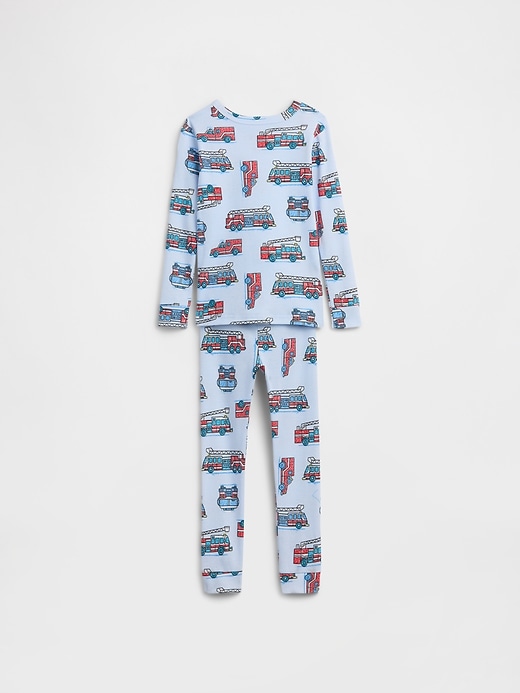 Image number 3 showing, babyGap Fire Truck Print PJ Set
