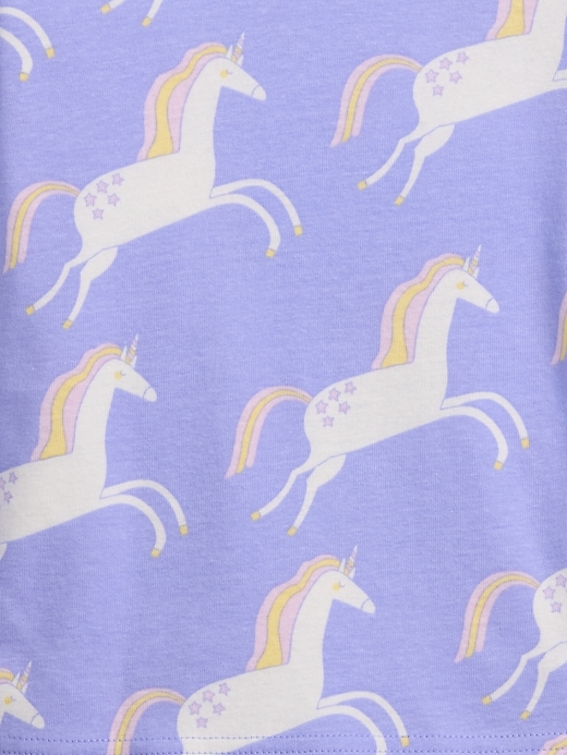 Image number 2 showing, babyGap Unicorn Print PJ Set