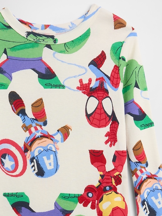 Image number 2 showing, babyGap Marvel Avengers Print PJ Set