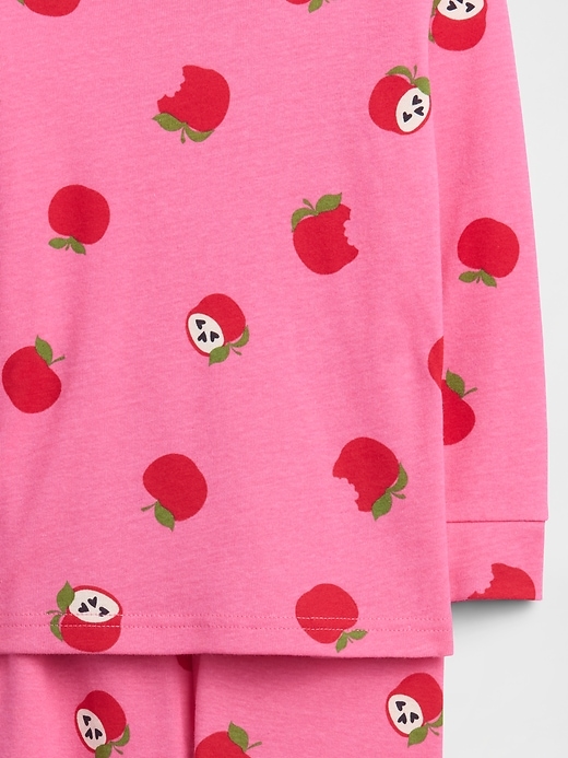 Image number 2 showing, babyGap Apple Print PJ Set