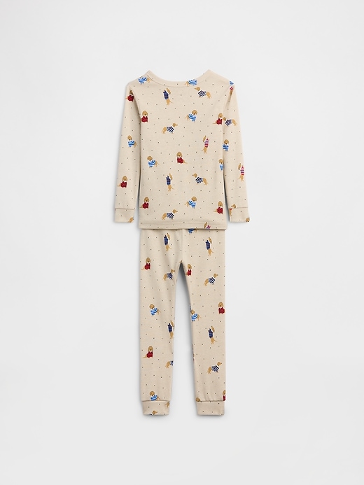 Image number 3 showing, babyGap Rugby Dog Print PJ Set