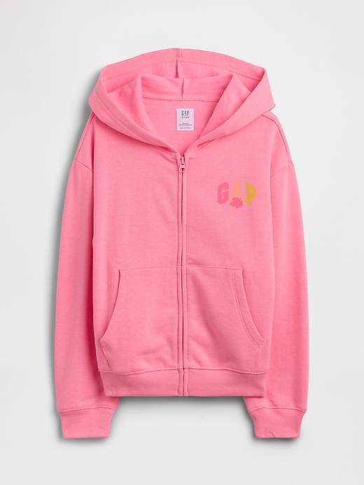 Image number 1 showing, Kids Relaxed Gap Logo Zip Hoodie