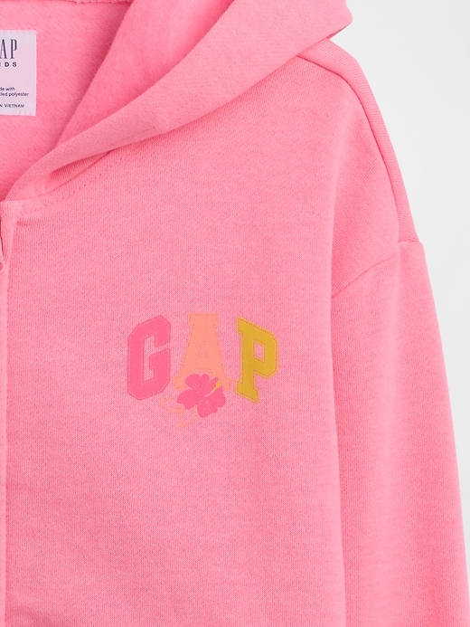 Image number 3 showing, Kids Relaxed Gap Logo Zip Hoodie