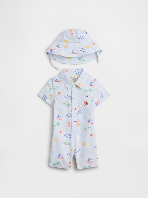 Image number 1 showing, Baby Two-Piece Brannan Bear Outfit Set