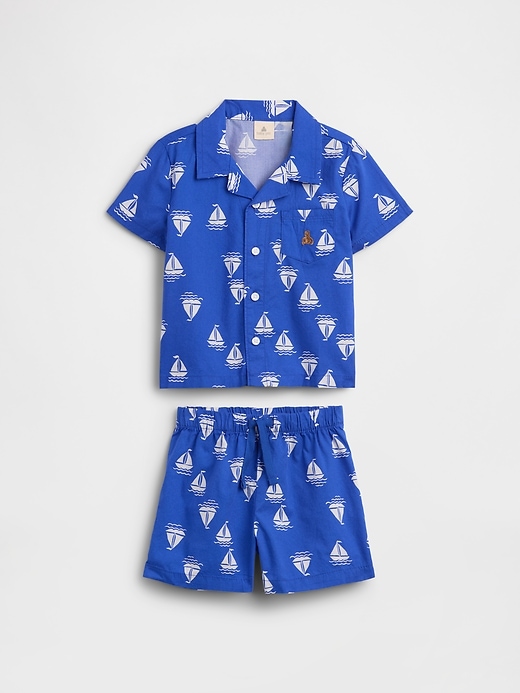 Image number 1 showing, Baby Brannan Bear Two-Piece Outfit Set