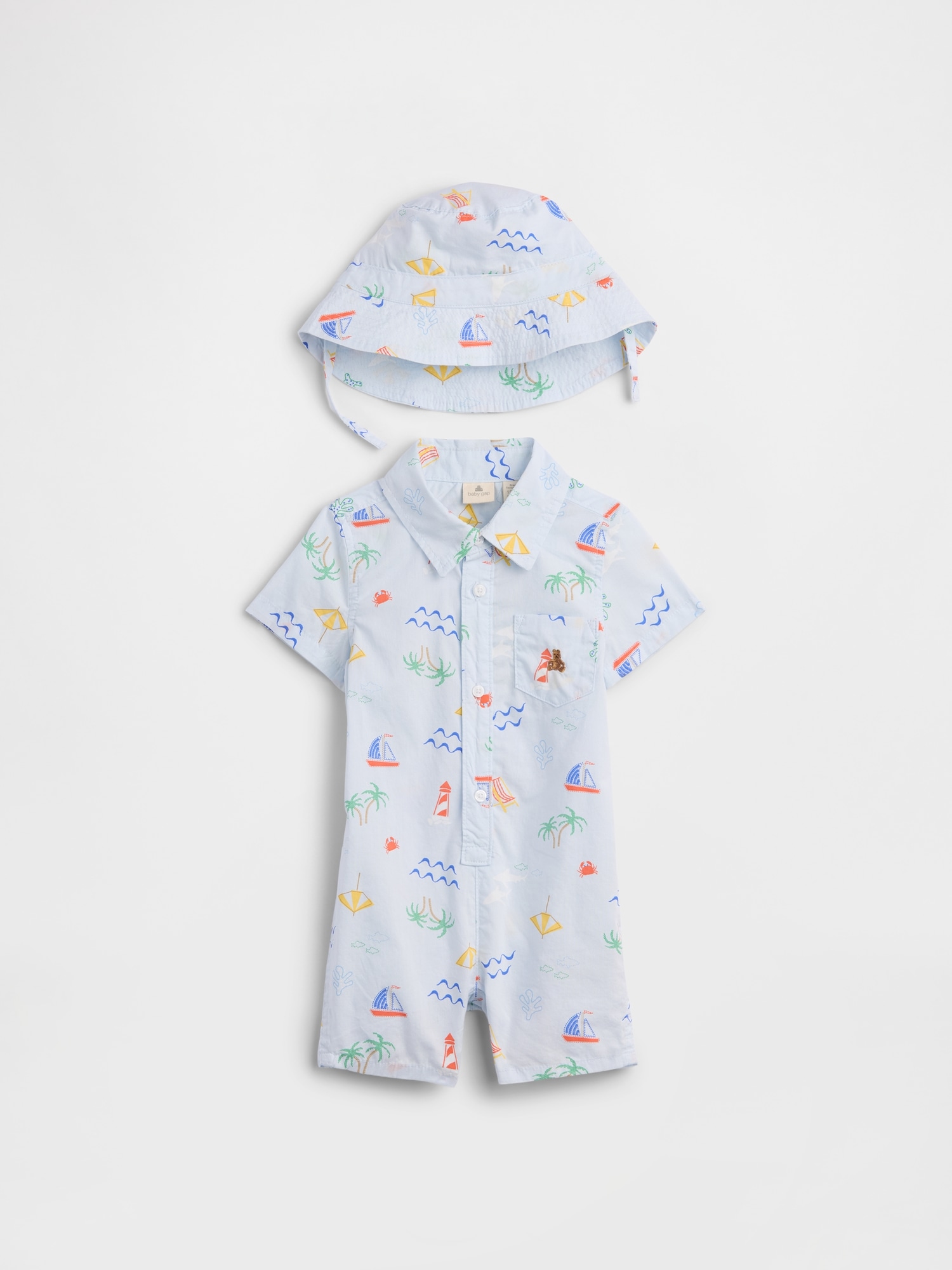 Baby Two-Piece Brannan Bear Outfit Set